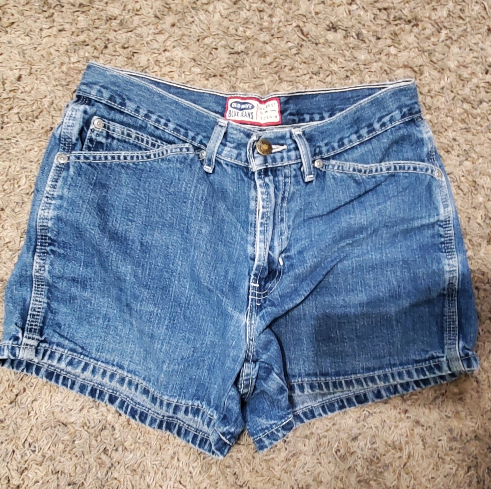 OLD NAVY Blue Jeans & JONES Jeans Women's Denim Shorts, Size: 6 - Picture 2 of 9